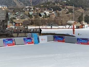 Aménagement aire d'arrivée