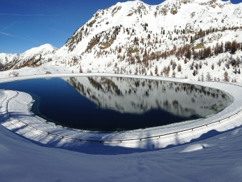 Retenue d'eau Isola 2000