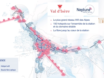 Déploiement du réseau Wifi à Val d'Isère
