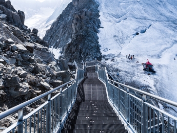 Escalier des Grands Montets