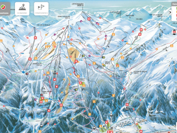 Plan des pistes interactif WEB
