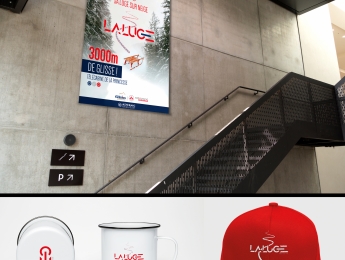 Identité Visuelle et aménagements La Luge