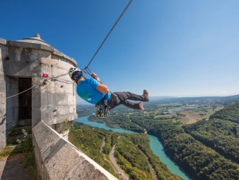 Parcours de découverte scénographié sur le site de Fort l’Ecluse