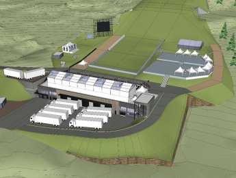 La piste du Kandahar à Chamonix-Les Houches