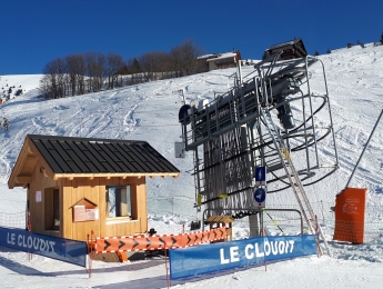 Téleskis à perches débrayables