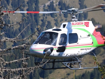 BLUGEON HELICOPTERES : LEVAGE DE CHARGES