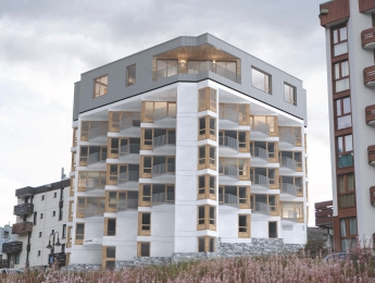 Surélévation bâtiment - Tignes