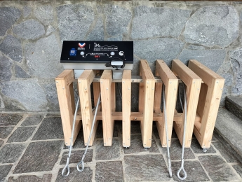 E-mobilier modulable et station vélo